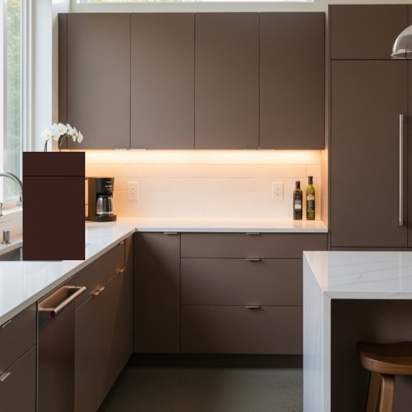 Mocha virtuves skapji