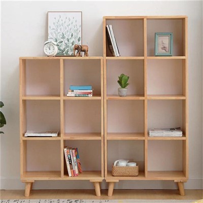 Ozolkoka grāmatu skapis ar regulējamiem plauktiem